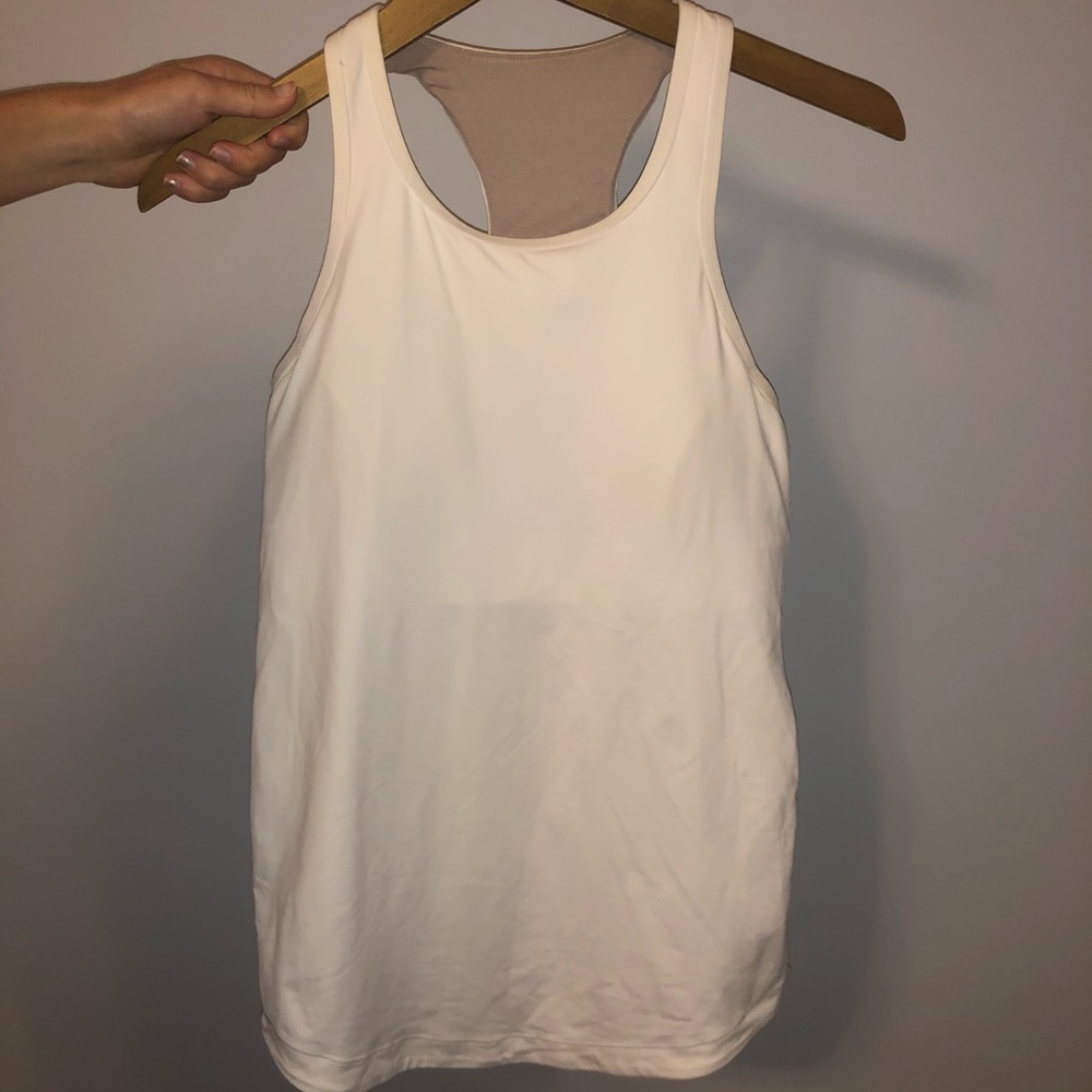 Lululemon: white tank top!